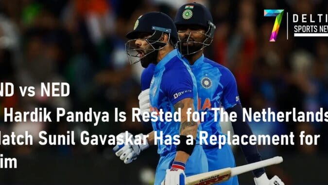 IND vs NED Hardik Pandya