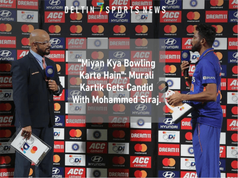 Murali Kartik Gets Candid With Mohammed Siraj