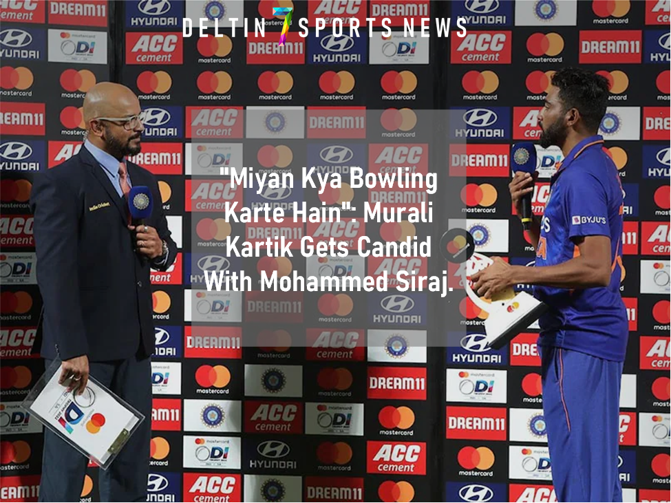 Murali Kartik Gets Candid With Mohammed Siraj