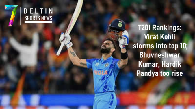 T20I Rankings: Virat Kohli storms into top 10; Bhuvneshwar Kumar, Hardik Pandya too rise