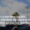 ICC Men's Cricket World Cup 2023: With the 2023 World Cup Around the Corner, New Zealand and India Turn Their Focus Towards ODI