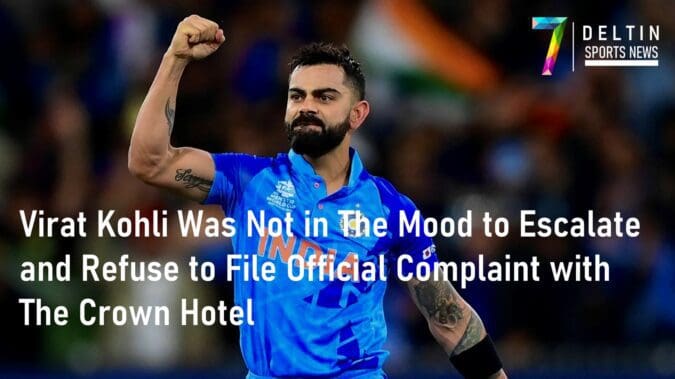 Virat Kohli Crown hotel