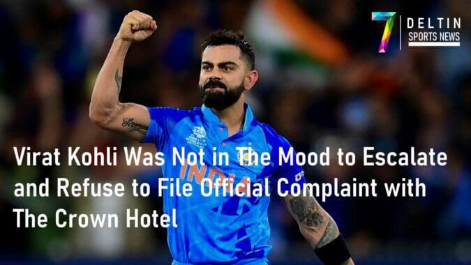 Virat Kohli Crown hotel