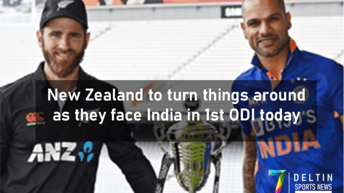 New Zealand to turn things around as they face India in 1st ODI