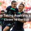 Mitchell Duke Taking Australia a step closer to the cup