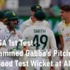AUS vs SA 1st Test: Elgar slammed Gabba's pitch; "Not a good Test wicket at all"