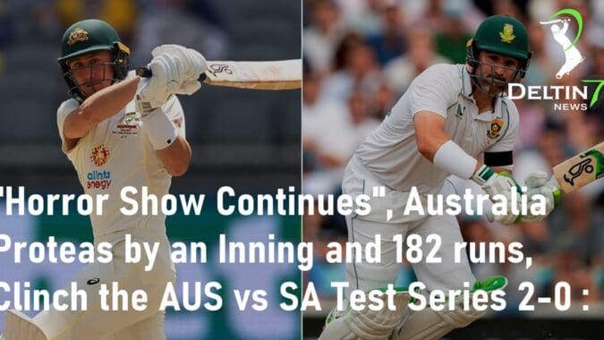 Australia Proteas AUS vs SA Test Series