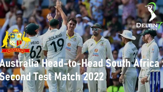 Australia head to head South Africa Second Test Match 2022