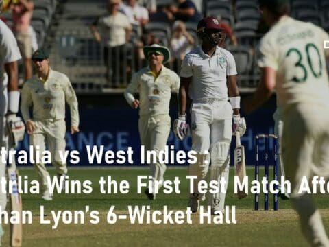 Australia vs West Indies First Test Match