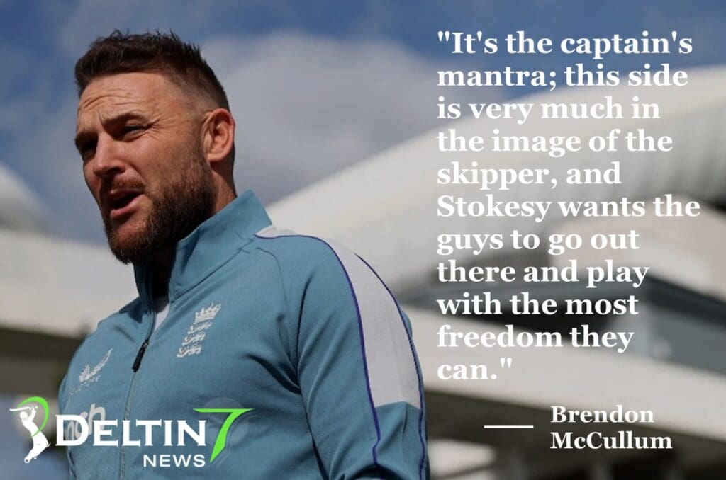 Brendon McCullum Ben Stokes England Test