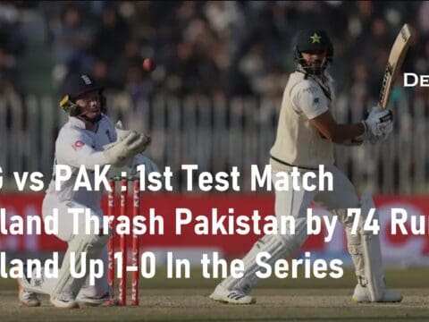 ENG vs PAK Test Match