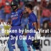 IND vs BAN 3rd ODI Virat