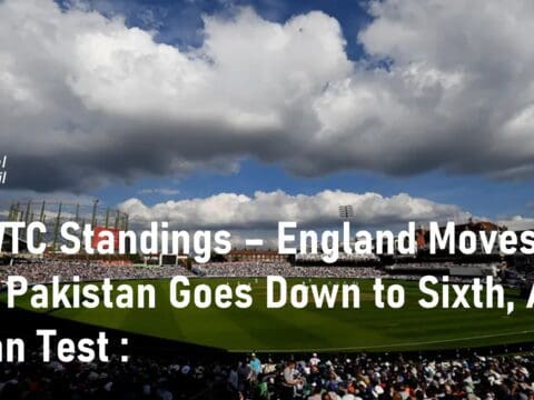 Icc wtc standings England Pakistan 2