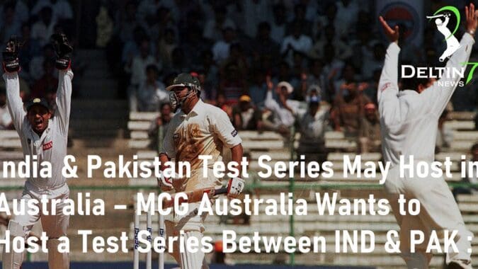 India and Pakistan Test Series MCG Australia