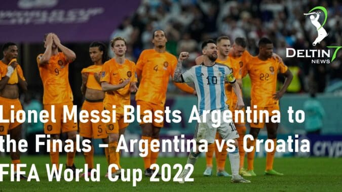Lionel Messi Blasts Argentina