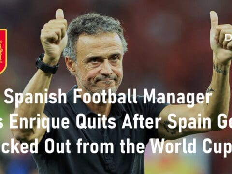 Luis Enrique Spanish Football World Cup
