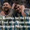 Messi and Alvarez Argentina FIFA World Cup 2022 Final
