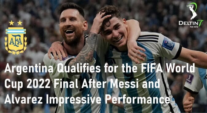 Messi and Alvarez Argentina FIFA World Cup 2022 Final
