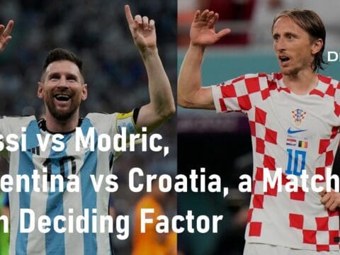 Messi vs Modric Argentina vs Croatia