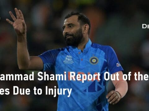 Muhammad Shami Report Out of the ODI Series Due to Injury Muhammad Shami ODI Series Injury