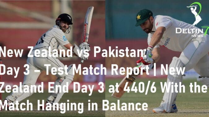 New Zealand vs Pakistan Test Match