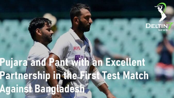 Pujara and Pant India's First Test Match Bangladesh