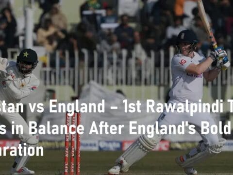 Rawalpindi Test Pakistan vs England