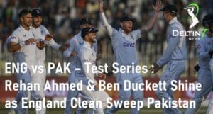 Rehan Ahmed Ben Duckett ENG vs PAK Test Series