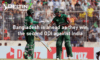 Bangladesh is ahead as they win the second ODI against India