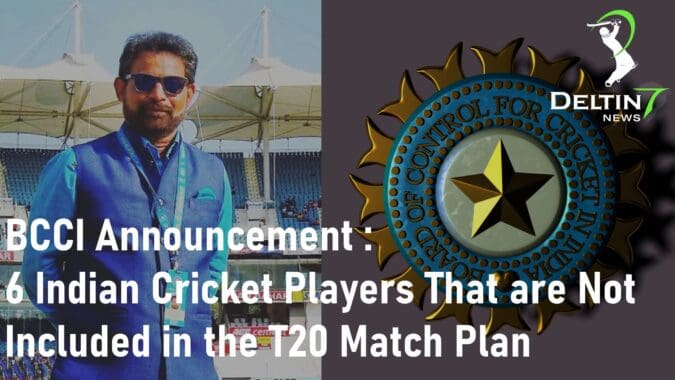 BCCI Announcement T20 Match Plan