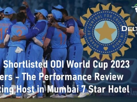 BCCI ODI World Cup 2023 Mumbai 7 Star Hotel