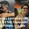 Hardik Pandya Anniversary with Natasa Stankovic