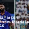 IND vs SL Sri Lanka Tour of India 2023