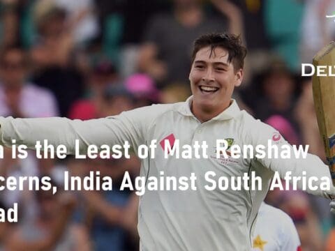India is the Least of Matt Renshaw Concerns, India Against South Africa Squad India Against South Africa Squad Matt Renshaw