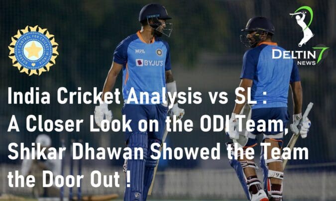 India Cricket Team Analysis vs Sri Lanka Shikar Dhawan