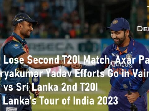 India vs Sri Lanka Axar Patel & Suryakumar Yadav Efforts Go in Vain T20I 2023