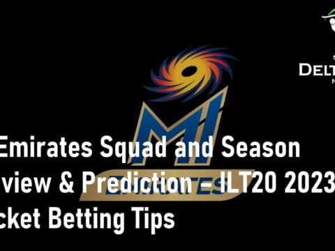 MI Emirates Squad ILT20 2023 Cricket Betting Tips
