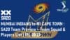 MUMBAI INDIANS MI CAPE TOWN IPL 2023