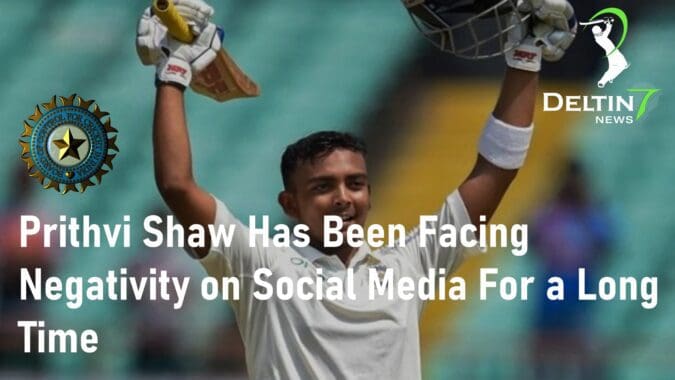 Prithvi Shaw Negativity on Social Media