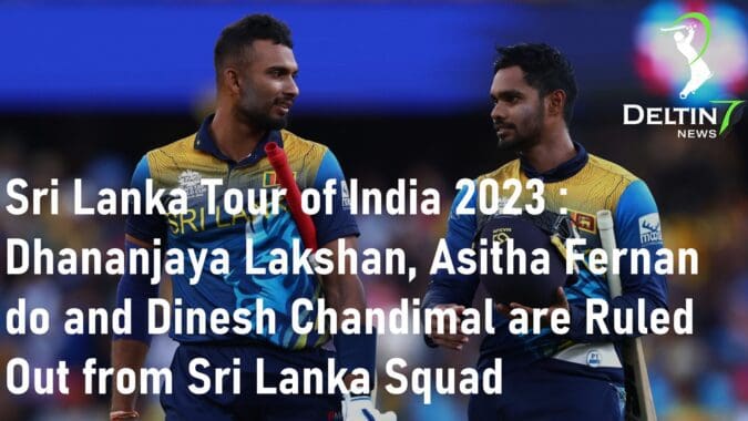 Sri Lanka Tour of India 2023 Sri Lanka India