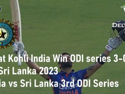 Virat Kohli India Win ODI series 3-0 vs Sri Lanka 2023 India vs Sri Lanka 3rd ODI Series