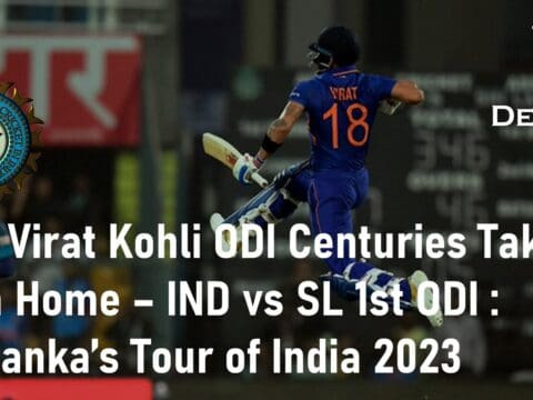 Virat Kohli ODI Centuries 73rd International Centuries India vs Sri Lanka 2023