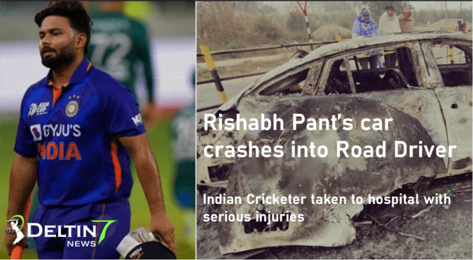 Rishabh Pant’s car crashes into Road Driver | Indian Cricketer taken to hospital with serious injuries Rishabh Pant’s car crashes into Road Driver | Indian Cricketer taken to hospital with serious injuries