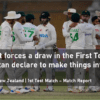 Bad Light forces a draw in the First Test Match as Pakistan declare to make things interesting |Pakistan vs New Zealand | 1st Test Match – Match Report