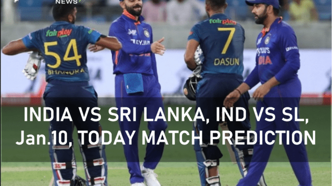 INDIA VS SRI LANKA, IND VS SL, TODAY MATCH PREDICTION