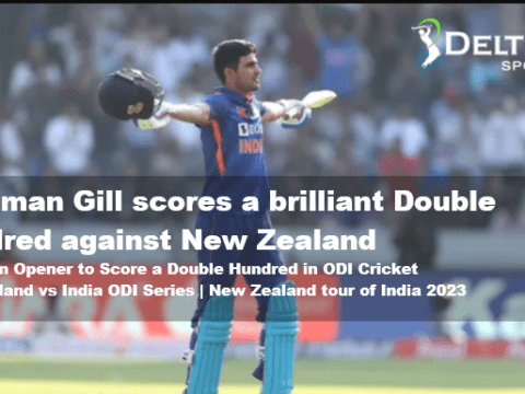 Shubman Gill scores a brilliant Double Hundred against New Zealand