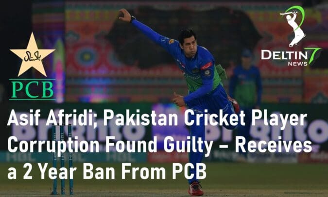 Asif Afridi Pakistan Cricket Player Corruption 2 Year Ban From PCB