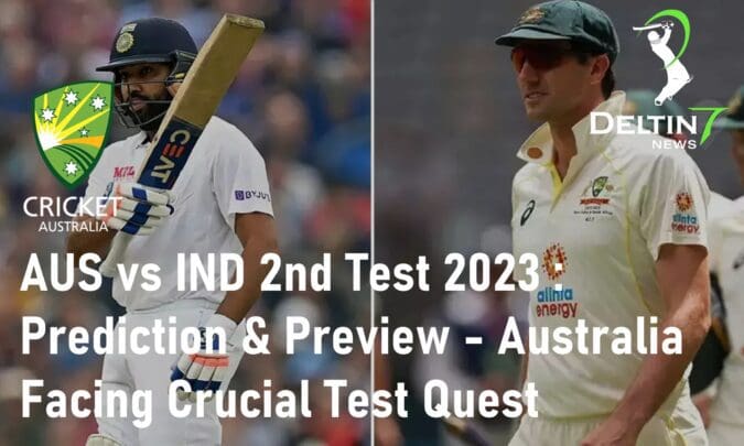 Australia vs India 2nd Test 2023 Test Match Prediction Australia Men's Cricket