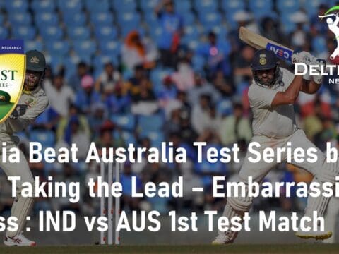 India Beat Australia Test Series IND vs AUS 1st Test