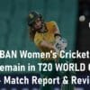 South Africa vs Bangladesh WOMEN'S T20 WORLD CUP 2023 Match Report